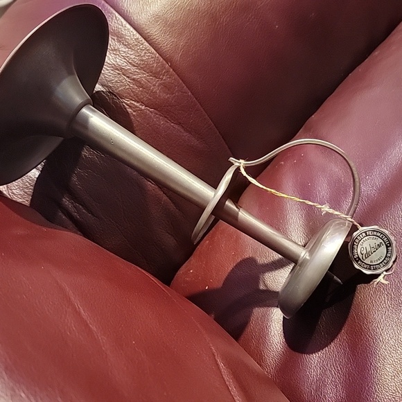 VINTAGE STOLBERGER SPIKE PEWTER CANDLESTICK main image 5